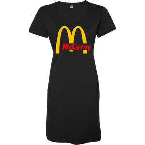 McCurvy - V Neck Tshirt Dress