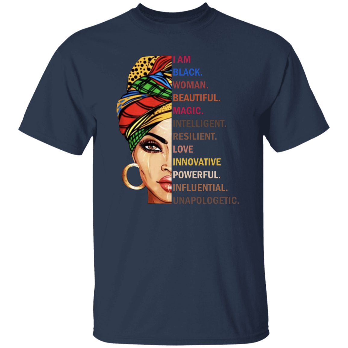 I Am A Black Woman - -  T-Shirt