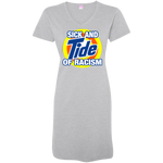 Load image into Gallery viewer, Tide of Racism - V Neck Tshirt Dress
