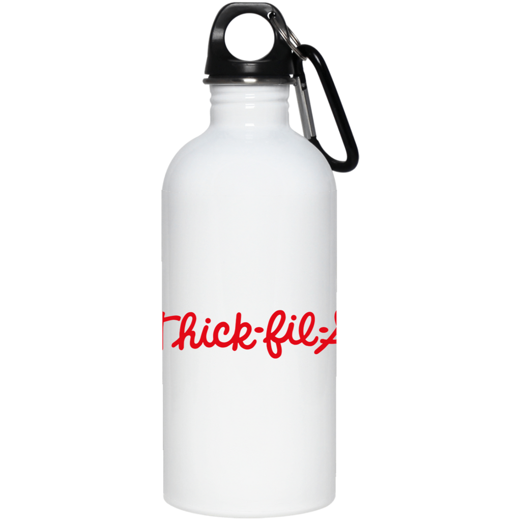 Thick Fil-a Nb Steel Water Bottle-Drinkware-kusheclothing