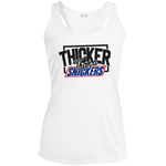 Load image into Gallery viewer, Thicker Thn Snicker -  Racerback Tank
