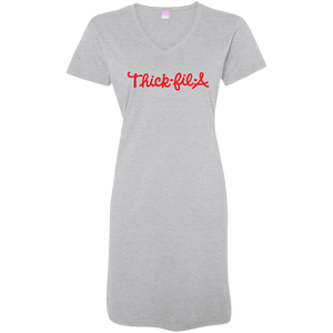 Thick Fil-a Nb - V Neck Tshirt Dress