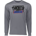 Load image into Gallery viewer, Thicker Thn Snicker - Long Sleeve Tshirt
