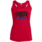 Load image into Gallery viewer, Thicker Thn Snicker -  Racerback Tank
