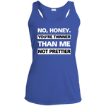 Load image into Gallery viewer, Thinner no Prettier -  Racerback Tank

