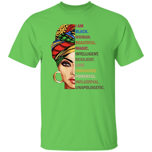 I Am A Black Woman - -  T-Shirt