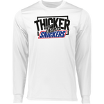 Load image into Gallery viewer, Thicker Thn Snicker - Long Sleeve Tshirt
