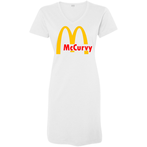 McCurvy - V Neck Tshirt Dress