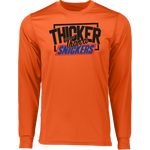 Load image into Gallery viewer, Thicker Thn Snicker - Long Sleeve Tshirt
