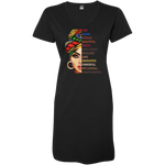 Load image into Gallery viewer, I Am A Black Woman - - V Neck Tshirt Dress
