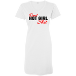 Load image into Gallery viewer, Real hot girl shit - - V Neck Tshirt Dress
