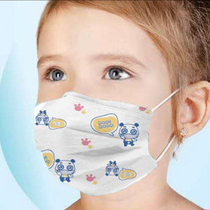 H&M Kids - 10 - 3 Layer kids facial mask-H&W Kids - 10 pack of 3 Layer facial mask-kusheclothing