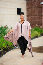 Load image into Gallery viewer, Yaz- oversized poncho top
