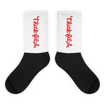 Load image into Gallery viewer, Thickfila - Black Bottom Socks-kusheclothing
