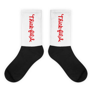 Thickfila - Black Bottom Socks-kusheclothing