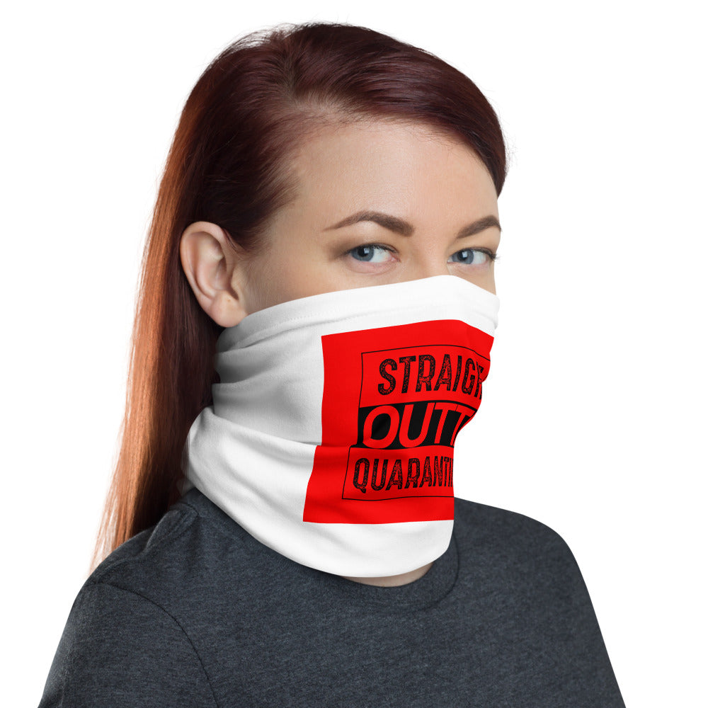 Quarantine R - Neck Gaiter, Mask and Scarf-kusheclothing