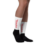 Load image into Gallery viewer, Thickfila - Black Bottom Socks-kusheclothing
