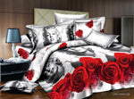 Load image into Gallery viewer, Roses by Kushe - Hot! 3d Marily Monroe Bedding Set-Roses by Kushe - Hot! 3d Marily Monroe Bedding Set-kusheclothing
